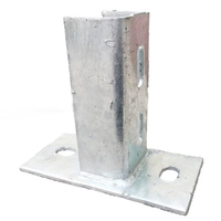 Accessoires de montage PV en zinc, aluminium et magnésium pour système de carport solaire, support excellentement résistant à la corrosion