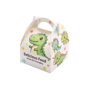 Boîte à repas jetable personnalisée en papier pour enfants, thèmes Happy Farm, Marvel, Kpop, <span class=keywords><strong>Pizza</strong></span>, Restaurant, Emballage Premium 4 compartiments - Product Image 3