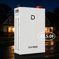 Nouvelle batterie Dyness DL5.0F 5kWh 51.2V 100Ah LiFePO4, batterie lithium basse tension pour stockage d'énergie solaire
