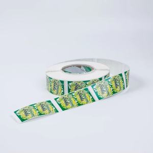 Autocollants personnalisés en forme de dessin animé, autocollants adhésifs DIY pour accessoires de comptes, étiquettes transparentes imprimées pour emballages - Product Image 1