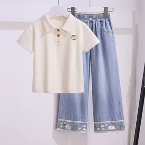 Conjunto <span class=keywords><strong>de</strong></span> Dos Piezas <span class=keywords><strong>de</strong></span> Moda para Niñas, Verano 2026, Alta Calidad, Diseño Lindo para Niñas Medianas <span class=keywords><strong>y</strong></span> Grandes - Product Image 2