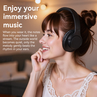 Meilleures ventes : Casque audio sans fil pliable supra-auriculaire Compoka 65H avec puce JL 5.3BT pour la musique