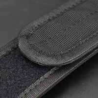 Ceinture tactique multifonctionnelle BA-02 DG pour homme adulte avec sangle en polyester réglable jusqu'à 126 cm, idéale pour la chasse