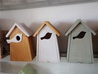 Boîte de nidification en bois pour oiseaux, caisse de nidification pour volière