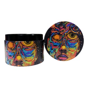 Custom <b>Grinder</b> Zink Alloy Round Portable Easy to Carry for Daily Use American Style Wholesale - Product Image 6