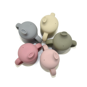 Tasses à bec en silicone pour bébés, tasses d'alimentation en silicone pour bébés - Product Image 4