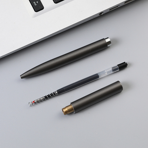Set di Penne Aziendali Personalizzate <span class=keywords><strong>con</strong></span> <span class=keywords><strong>Nome</strong></span> Stampato, <span class=keywords><strong>Penna</strong></span> a Sfera in Metallo <span class=keywords><strong>con</strong></span> Logo Personalizzato, Offerta di Fabbrica - Product Image 6