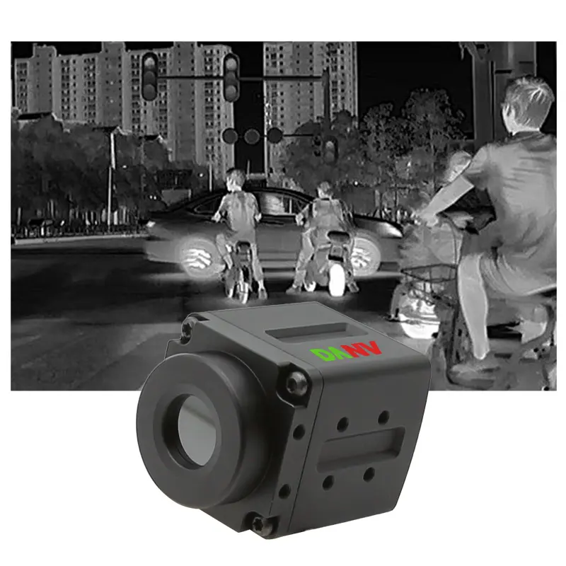 High Resolution 256*192 / 384*288 / 640*512 Night Vision Thermal Camera With Gps Control Box