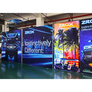 Thời trang tùy biến xách tay LED quảng cáo hộp đèn cho triển lãm thương mại gian hàng thiết kế 10x10ft seg nhôm Kệ Triển Lãm Đứng - Product Image 6