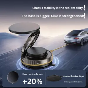 Soporte Magnético Plegable para Teléfono HONGLILAI N-Star Compatible con BMW, ABS+PC, Altura Ajustable, Ventosa sin Adhesivo para Automóvil - Product Image 2