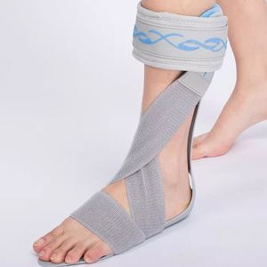 Pasokan pabrik TJ-FM019 peralatan terapi fisik Orthosis kaki medis untuk patah kaki traksi penjepit AFO - Product Image 1