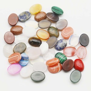 Cabochons en cristal <span class=keywords><strong>de</strong></span> guérison mixte <span class=keywords><strong>de</strong></span> petite taille pierre précieuse ovale à dos plat pour la fabrication <span class=keywords><strong>de</strong></span> bijoux - Product Image 5