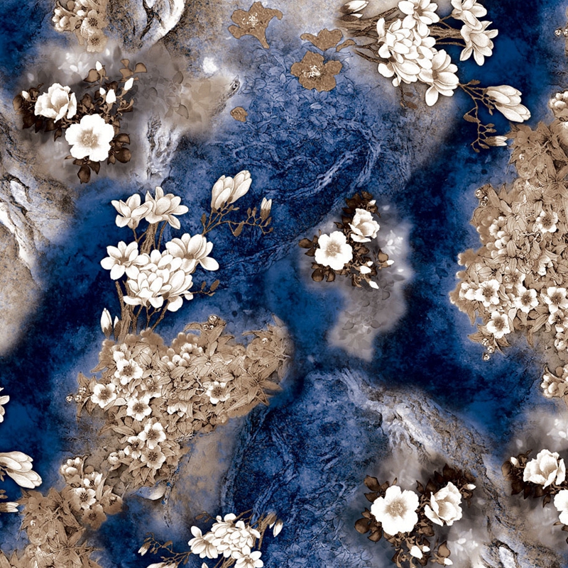 Горячая Распродажа, полиэфирная мягкая персиковая кожа, ткань с принтом