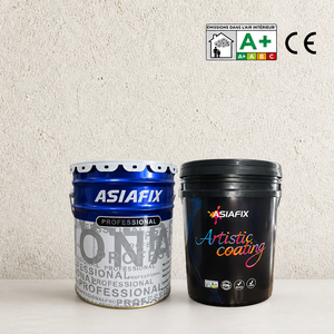 สีทาผนังชนิดน้ำจากเส้นใยฟางข้าวธรรมชาติ พร้อมแปรงทา สไตล์วินเทจ รัสติก สำหรับตกแต่งบ้านและวิลล่า - Product Image 5