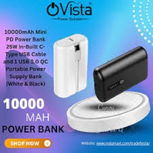 Dx20จอแสดงผลดิจิตอลมินิ Qc22.5W ชาร์จเร็ว10000mAh พาวเวอร์แบงค์สาย Type-C ในตัว - Product Image 4