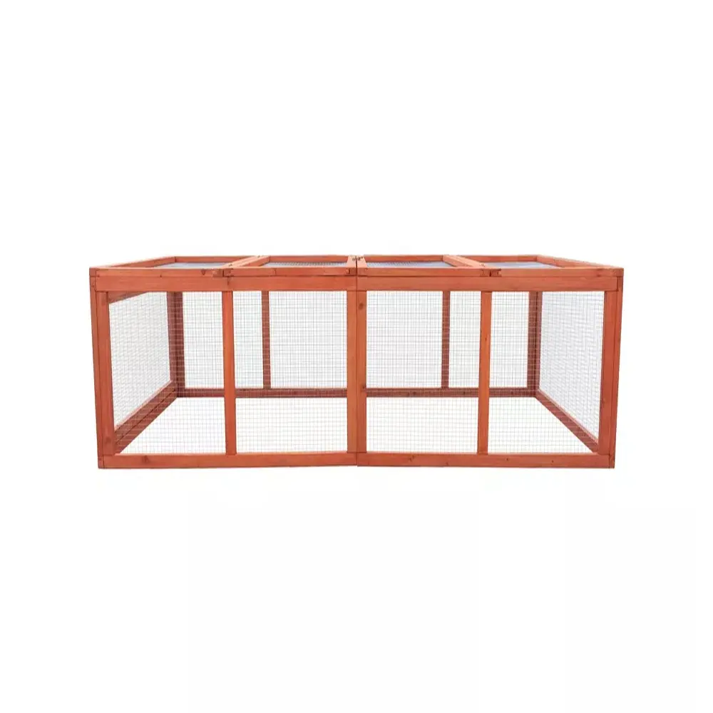 Outdoor Rabbit Cage Holz kaninchen Hutch Extension Run zu verkaufen