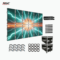 Panneau LED Supper 500x1000, pour conférences et lancement de produits, performance stable pour mur vidéo d'événements d'entreprise et toile de fond vidéo