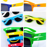 Lunettes de soleil personnalisées avec logo pour hommes et femmes, vente en gros, promotion classique, lunettes de créateur en plastique recyclé, mode, prix abordable, lunettes de soleil