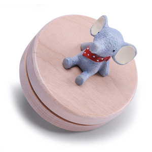 Girl and boy's baby tooth memorial box children's tooth collection storage box tooth replacement box wooden toy