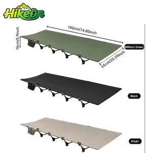 Lettino da campeggio pieghevole leggero 190 cm |   Peso 2,8 kg |   Borsa Compatta per Avventure all'Aperto e Escursionismo - Product Image 1
