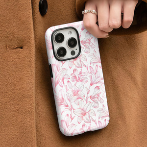 Coque de téléphone portable antichoc motif Lys avec lignes colorées pour iPhone 16 Plus 15 17 <span class=keywords><strong>Air</strong></span> Pro <span class=keywords><strong>Max</strong></span> – Vente Flash - Product Image 3