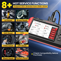 Lector de Códigos de Auto OBD2 KINGBOLEN S600 de Cuatro Sistemas con 8 Funciones de Reinicio, ABS, SRS, Herramienta de Reparación de Autos con Actualizaciones Gratuitas de por Vida (Envío desde Almacén en la UE)