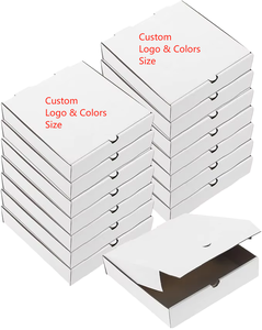 Caja de Pizza Corrugada de Kraft de 3 mm, Impresión Digital Flexográfica Personalizada, Empaque de Alimentos, Proveedor OEM, Directo de Fábrica, Caja OEM Premium ! - Product Image 1