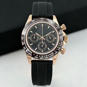 Reloj para Hombre Disonance de 39 mm Equipado con Movimiento Seiko VK63 con Función de Cronómetro, Versión ODM/OEM Disponible - Product Image 1