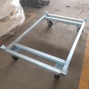 Carretilla de Plataforma Resistente para Palés Europeos con Soporte de Esquina, Carretilla de Mano para Transporte - Product Image 6