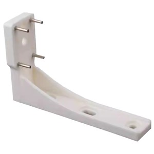 Support mural en forme de L pour photos, sans trace, capacité de charge 3-5 kg, crochet simple, blanc - Product Image 5
