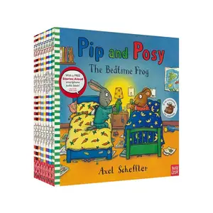 10 Volume Glossy Printing English Books Pip and Posy Bedtime Picture Books for Kids English Learning