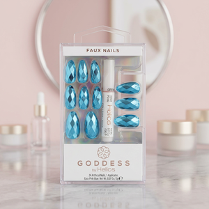 HGOD0045 Set de Uñas Artificiales Goddess, Uñas Postizas Hechas a Mano de Alta Calidad, Puntas Cuadradas Largas, Forma Moderna - Product Image 2