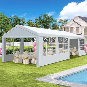 เต็นท์งานเลี้ยงกลางแจ้ง เต็นท์คลับ เต็นท์งานแต่งงาน ผนังกระจก PVC โครงสร้างเต็นท์กันน้ำสำหรับงานแต่งงาน โครงอะลูมิเนียมสำหรับจัดงาน - Product Image 6