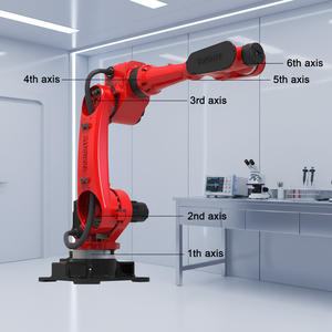 Промышленный 6-осевой робот-манипулятор BORUNTE с защитой IP65, двигателем PLC для функций обработки материалов, покраски, резки, захвата/подъема грузов - Product Image 2