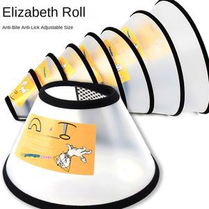 <span class=keywords><strong>Collar</strong></span> de Recuperación para Mascotas al por Mayor, OEM ODM, <span class=keywords><strong>Collar</strong></span> Ajustable de Plástico, Antiarañazos, Antilamido, Cono Postoperatorio para Mascotas Pequeñas, Medianas y Grandes - Product Image 1