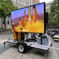 Panneau d'affichage Led numérique géant, panneau géant Mobile, panneau d'affichage étanche, avertissement des remorque, pour la publicité