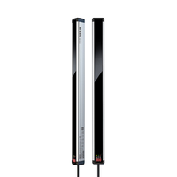 Dispositifs de sécurité industrielle, série ESM, rideau lumineux de mesure avec boîtier argenté IP65 et spécifications adaptables
