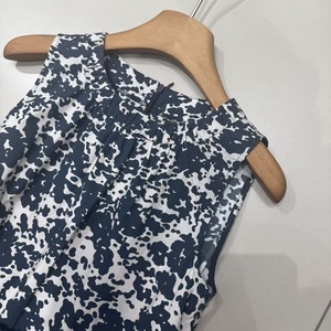เดรสยาวทรงเอเข้ารูปสไตล์วินเทจฝรั่งเศส สีดำขาว ดีไซน์หรูหรา - Product Image 5