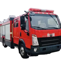 Nouvel état Équipement complet de lutte contre l'incendie Pompiers et outils de sauvetage d'urgence Citerne 4x2 à carburant diesel