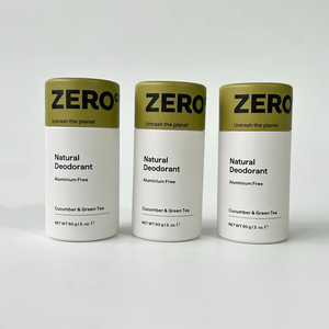 Mini baume à lèvres écologique de 5g, tube push-up, conteneur de déodorant en carton kraft robuste, emballage en papier recyclable résistant à l'huile - Product Image 2