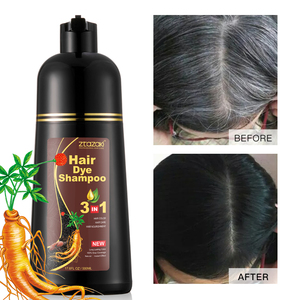 <span class=keywords><strong>Crème</strong></span> colorante pour cheveux 3 en 1 et shampoing colorant sans ammoniaque, action rapide, longue durée, 500 ml, 10 couleurs, couvre les cheveux gris/blancs - Product Image 6