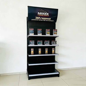 Estantes Metálicos Resistentes Perforados para Supermercados, Tiendas de Ferretería y Exhibición de Accesorios, Precio de Fábrica - Product Image 2