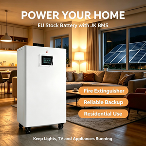 แบตเตอรี่เก็บพลังงานแสงอาทิตย์แบบแยกส่วน 51.2V 314Ah 320Ah 16kWh LiFePO4 พร้อมระบบทำความร้อน JK BMS - Product Image 1