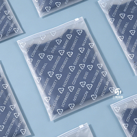 Sacs à fermeture éclair imprimés en gravure CPE recyclables GRS pour l'emballage personnalisé de vêtements, chemises, leggings, sous-vêtements, chaussures, fourrures et autres articles vestimentaires