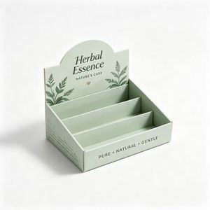 Sweet Treats Eco-Friendly Biodegradable Paperboard Display Box 9 Compartments Recyclable Counter Top Holder for Food Packaging - Product Image 4