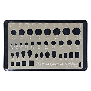 Alat Pengukur Ukuran Karat Perhiasan Alfa Mirage AMC, Pengukur Berlian Genggam, Estimasi Karat, Alat Bagan Ukuran Berlian untuk Perhiasan - Product Image 3