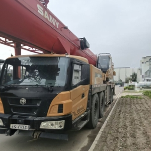 Sany 80 Ton Hydraulische Knokkelgiek Opvouwbare Fok Afstandsbediening Telescopische Gelede Vrachtwagen Gemonteerde Kraanwagenkranen - Product Image 1