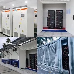 Hybrid Commercial Solar Energy System 300kw 400kw 500kw 800kw All In 1 Energy Storage System With CE Solar System Price List