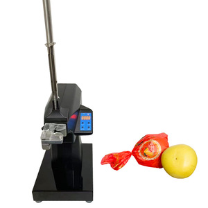 Supermarket New Vertical Auto Nylon Mesh Bag Sealing Machine Aluminum Nail <b>Stringing</b> Machine Clipper for Barrel Case Pouch - Product Image 1