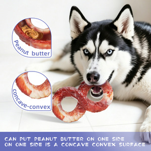 Jouet à mâcher pour chien en nylon indestructible, os pour mâcheurs agressifs, jouet pour animaux de compagnie à texture de viande réaliste, en vrac - Product Image 5